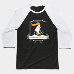 Save the Polar Bear Baseball T-Shirt